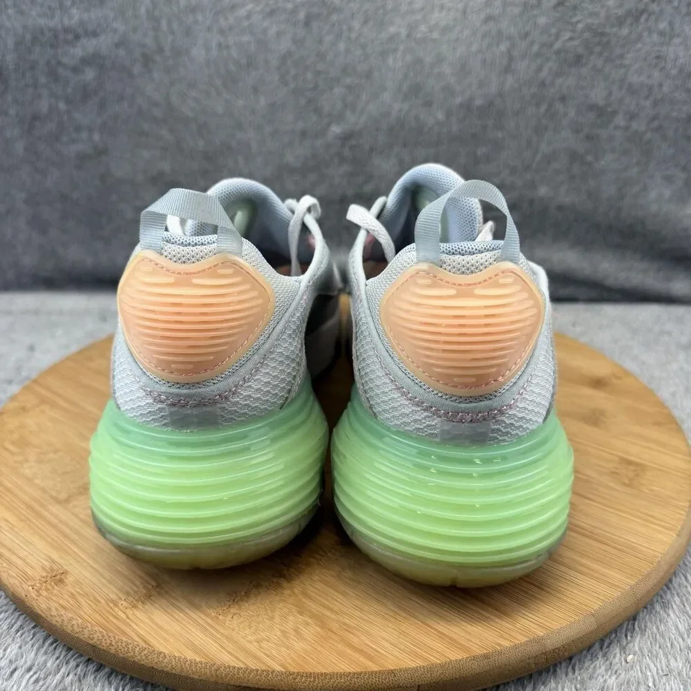 Nike Air Max 2090 Shoes Boys Size 7Y Gray Running Athletic Sneakers CW5627-001